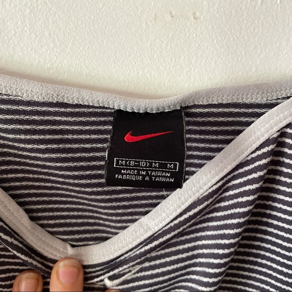 Nike striped crop top tank top - Picture 4 of 6